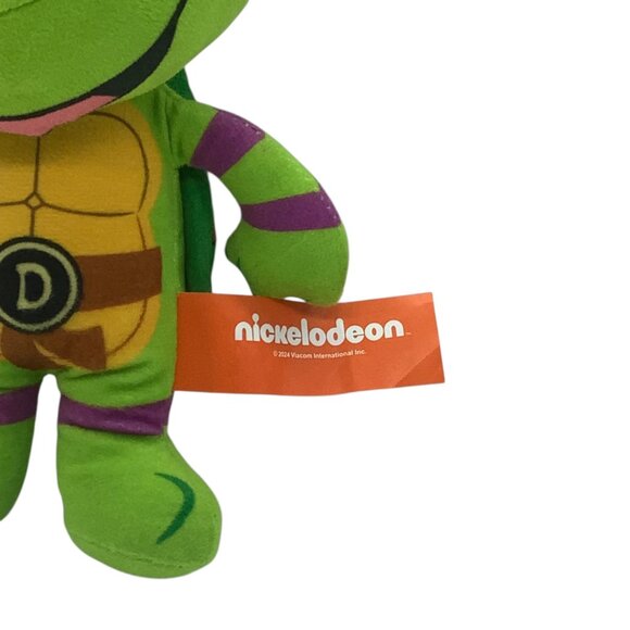Teenage Mutant Ninja Turtles Donatello Plush Stuffed Toy 9" Nickelodeon 2020 - Picture 2 of 4